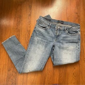 Lucky brand low rise skinny jeans